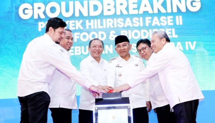 Groundbreaking Oleo Food dan Biodiesel di KEK Sei Mangkei, Bupati Simalungun: Dorong Nilai Tambah Sawit