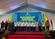 Kapolres Simalungun Hadiri Groundbreaking Hilirisasi Perkebunan PTPN IV di KEK Sei Mangkei