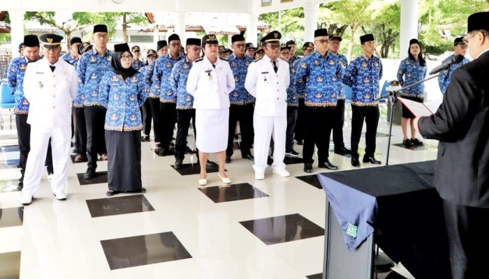 45 PNS Simalungun Dilantik Duduki Jabatan Administrator dan Pengawas