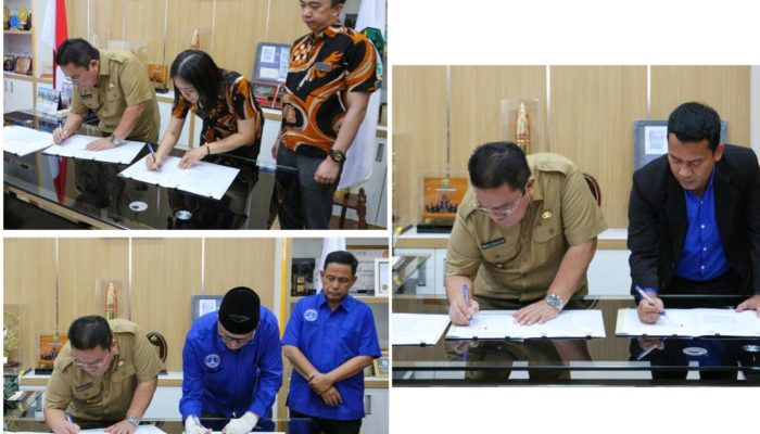 Wali Kota Pematangsiantar Tandatangani Kesepakatan Bersama dengan 3 PT