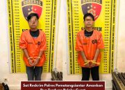 Dua Pelaku Curat di Taman Bunga Pematangsiantar Ditangkap, Polisi Amankan HP dan Knuckle