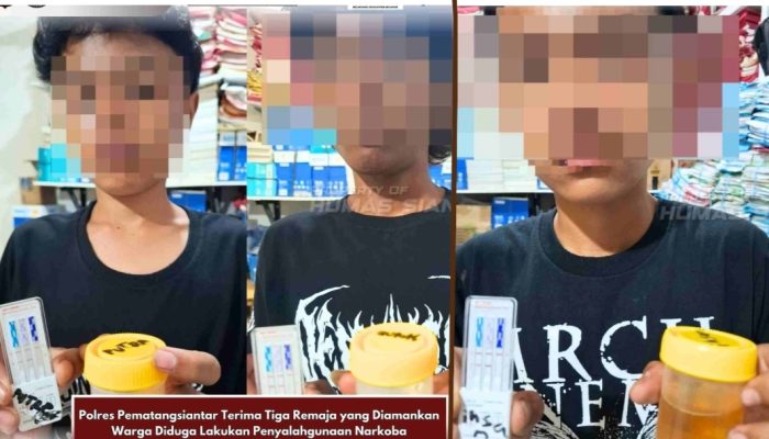 Warga Amankan Tiga Remaja di Pinggir Sungai, Tes Urine Positif Ganja