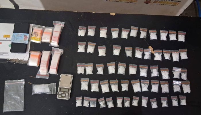 Satresnarkoba Polres Simalungun Bongkar Jaringan Sabu Lintas Simalungun-Batubara, 245 Gram Disita
