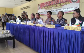Polres Asahan Gelar Press Release Ungkap 5 Kg Sabu Jaringan Malaysia, Bupati Apresiasi