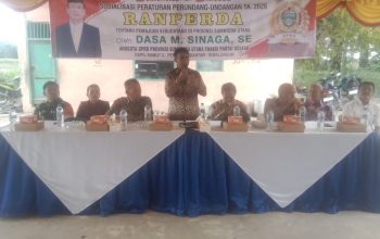 Reses Anggota DPRD Sumut Dasa Sinaga di Huta Bayu Raja: Warga Sampaikan Aspirasi Pupuk, Jalan Rusak, dan Alat Pertanian