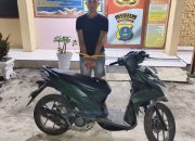 Polisi Tangkap Tetangga Pelaku Curanmor di Garasi Rumah, Motor Rp14 Juta Disita