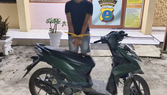 Polisi Tangkap Tetangga Pelaku Curanmor di Garasi Rumah, Motor Rp14 Juta Disita