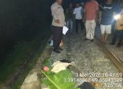 Pria Pengidap Gangguan Jiwa Tewas Tertabrak Kereta Api di Bandar Simalungun
