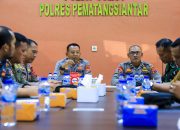 Pemko dan Polres Pematangsiantar Gelar Rapat Kesiapan Sispam Kota Antisipasi Gangguan Kamtibmas