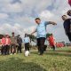 Wali Kota Wesly Kick Off Liga Sepak Bola Usia Dini Pematangsiantar 2026, 21 SD Ikut Bertanding