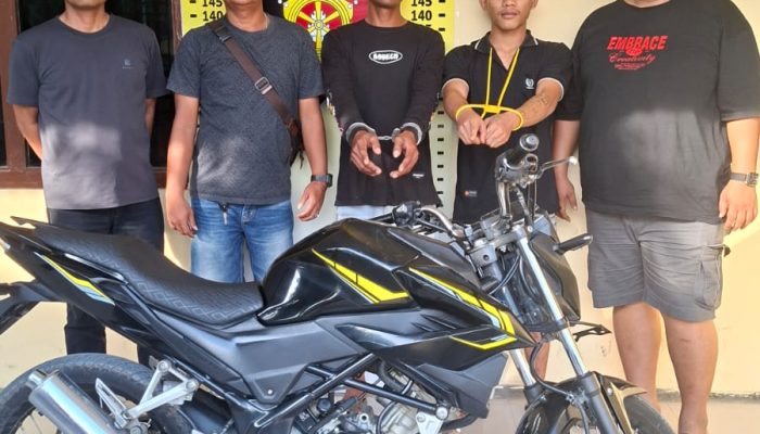 Polisi Ringkus Dua Pelaku Curanmor, Motor Korban Raib Rp20 Juta Berhasil Disita