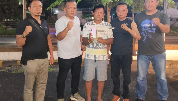 Dua Hari Usai Dilapor, Polsek Gunung Malela Ringkus Pencuri HP dan Uang Kuli Bangunan