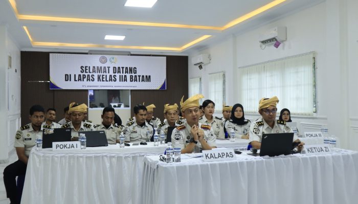 Lapas Batam Dinilai Tim Itjen Kemenimipas, Targetkan WBBM 2026