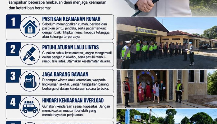 Polres Simalungun Keluarkan 7 Poin Himbauan Kamtibmas Amankan Liburan Akhir Pekan di Kawasan Danau Toba