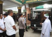 Kapolda Sumut Serahkan Sapi Kurban 600 Kg ke Persulukan Serambi Babussalam Simalungun