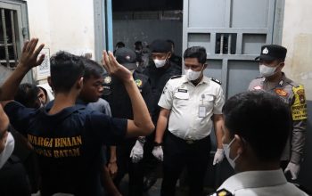 Lapas Batam Gelar Razia Serentak Kamar Hunian Warga Binaan