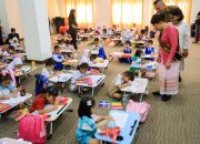 Bunda PAUD Pematangsiantar Buka Lomba Mewarnai Tingkat PAUD dan TK