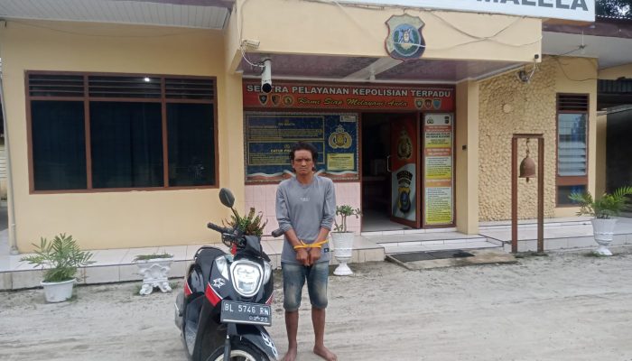 Pria di Simalungun Tipu Pinjam Motor, Ditangkap Kurang 48 Jam
