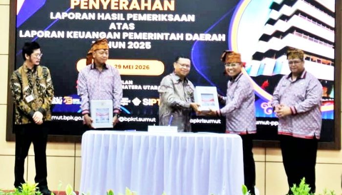 Pemkab Simalungun Raih WTP Tiga Kali Berturut-turut, BPK: Bukti Konsistensi Tata Kelola Keuangan