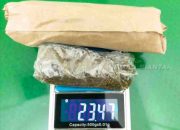 Satnarkoba Polres Pematangsiantar Tangkap Pemuda 19 Tahun Bawa Ganja 23,47 Gram