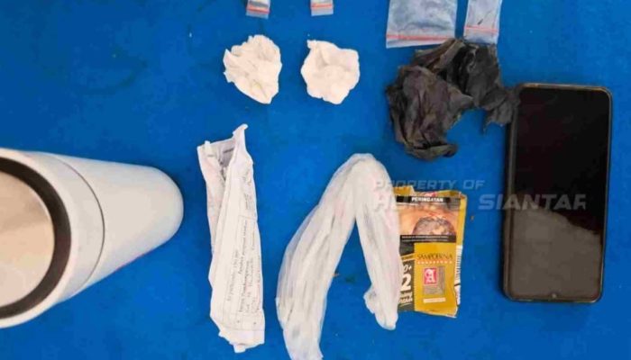 Satnarkoba Polres Pematangsiantar Tangkap Pria 48 Tahun Bawa Sabu 4,88 Gram