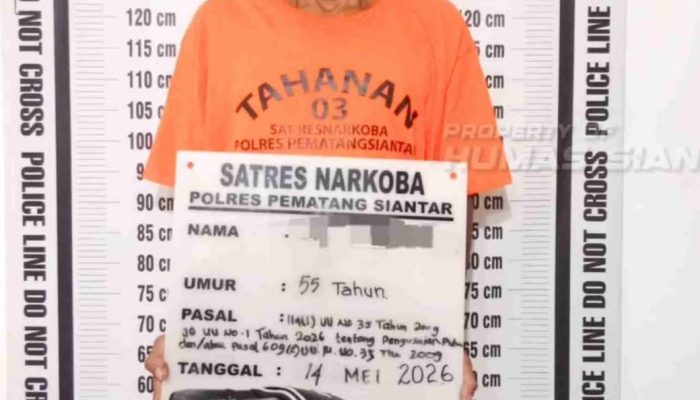 Sat Resnarkoba Polres Pematangsiantar Tangkap Pria dengan 8,05 Gram Sabu di Siantar Martoba