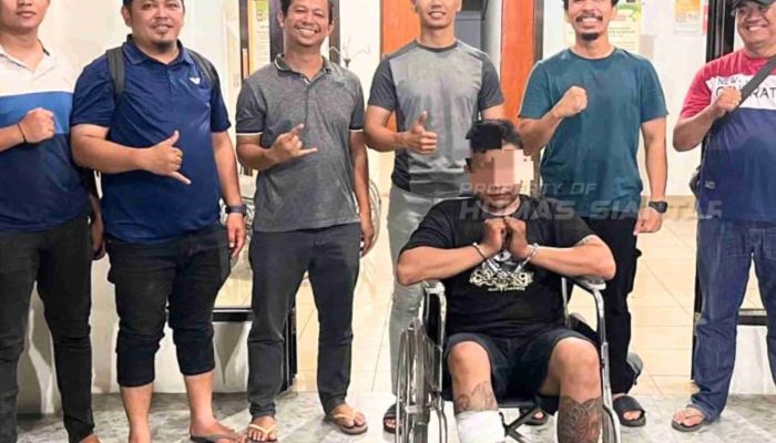 3 Hari Buron, Polisi Tembak Pelaku Curat Motor Dinas Kodim di Siantar