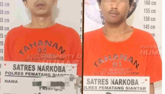 Sabu Dibalut Tisu Dalam Bungkus Indocafe , 2 Warga Simalungun Diamankan