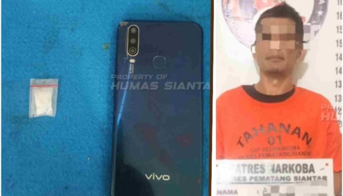 Residivis Narkoba Ditangkap Lagi, Satresnarkoba Polres Pematangsiantar Amankan Sabu 0,66 Gram
