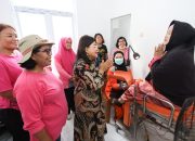 Ketua TP PKK Pematangsiantar Tinjau Pemeriksaan IVA Test Massal di Puskesmas Martimbang