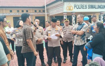 Gampas Berdaulat Demo di Polres Simalungun, Desak Reformasi Penegakan Hukum