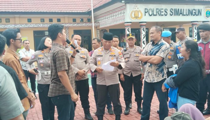 Gampas Berdaulat Demo di Polres Simalungun, Desak Reformasi Penegakan Hukum