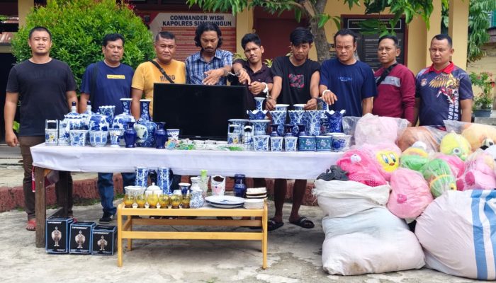 4 Pelaku Curi Isi Rumah Kosong Ditangkap, Kerugian Rp80 Juta