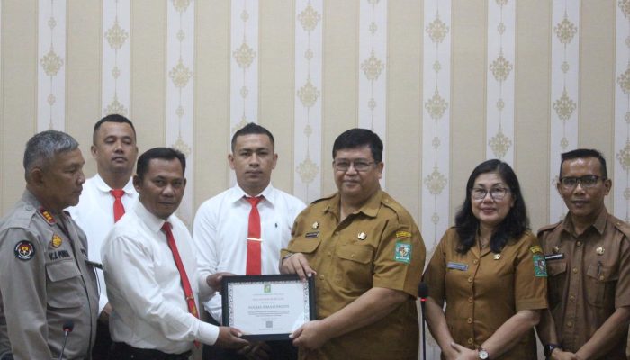 Polres Simalungun Terima Piagam Penghargaan dari Pemkab, Diapresiasi Berantas Narkotika