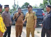 Bupati Anton Saragih Tinjau Jalan Bandar Tinggi-Batas Batu Bara, Peningkatan 1,3 Km Masuk APBD 2026