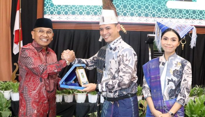 Bupati Anton Saragih & Wabup Benny Hadiri Pisah Sambut Dandim 0207/Simalungun di Hotel Sapadia