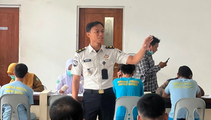 Rutan Batam Gandeng Puskesmas Sei Langkai, 150 Warga Binaan Ikuti Edukasi Kesehatan dan VCT Mobile