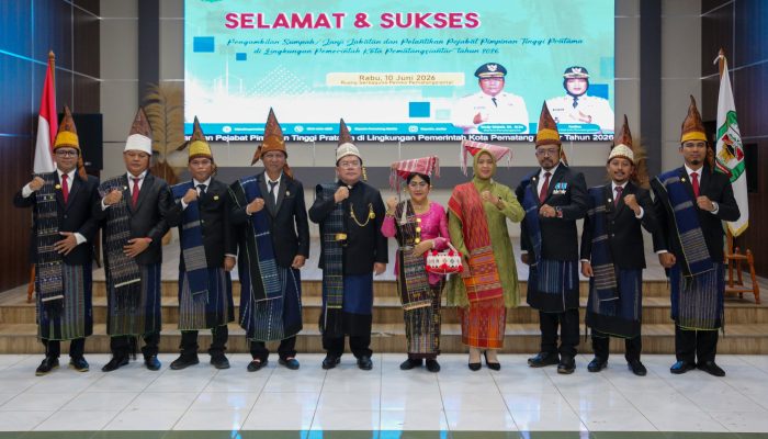 Wesly Silalahi Lantik 7 Pejabat Eselon II, Tekankan Sistem Merit dan Pengabdian untuk Pematangsiantar Cerdas-Sehat-Kreatif-Selaras