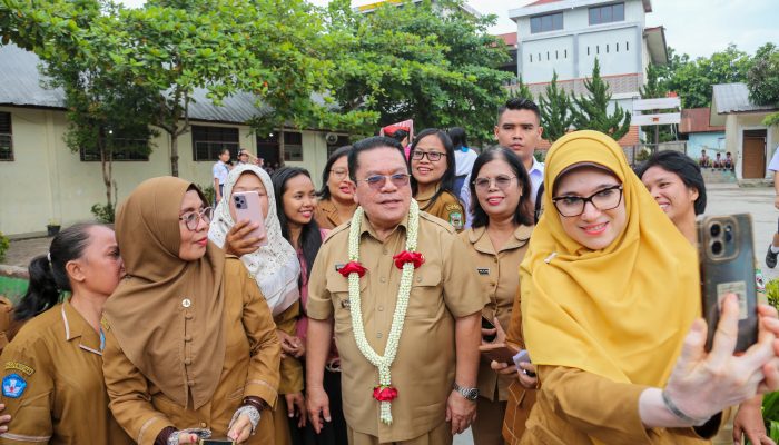 Wesly di SMPN 1 Siantar: Jauhi Bullying, Tawuran & Narkoba. Cerdas Serta Berakhlak, Pemimpin Masa Depan