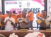 Polres Simalungun Ungkap 43 Kasus 3C dan Perdagangan Satwa Dilindungi, 72 Tersangka Diamankan Semester I 2026