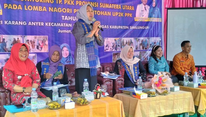 Lima Nagori Simalungun Dipantau TP PKK Sumut, Target Raih Nagori Percontohan Terbaik Provinsi 2026