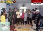 Bhabinkamtibmas Polsek Tanah Jawa Mediasi Damai, 2 Warga Desa Moho Berjabat Tangan dan Tanda Tangan Surat Perjanjian