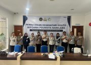 Sambut HUT Bhayangkara ke-80, Polresta Barelang dan Rutan Batam Gelar Cek Kesehatan Gratis untuk Warga Binaan