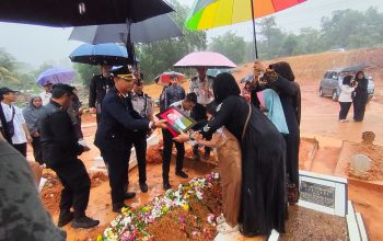 Lapas Batam Berduka, Kalapas Yosafat Rizanto Pimpin Pemakaman Petugas Joko Ariarso, “Hilang Rekan Terbaik”