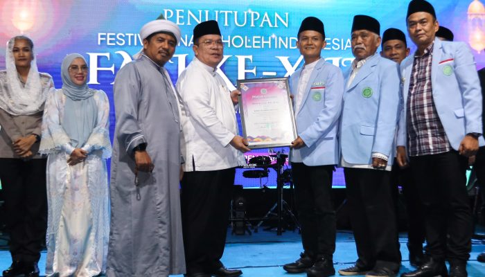 Wali Kota Wesly Raih “Tokoh Toleransi Sumut” di Penutupan FASI XIII, “Semua Agama Mengajarkan Cinta”