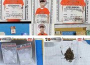 5 Orang Diamankan Satresnarkoba Siantar, 139 Paket Sabu & 1 Paket Ganja Disita