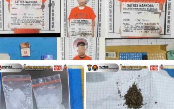 5 Orang Diamankan Satresnarkoba Siantar, 139 Paket Sabu & 1 Paket Ganja Disita