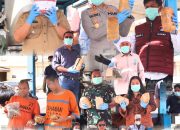 Sebanyak 77,8 Kg Ganja dan 1,1 Kg Sabu Dimusnahkan Polisi