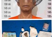 Residivis 63 Tahun Diciduk Sat Narkoba Polres Siantar, Simpan Sabu & Ganja di Gang Sumber Sari