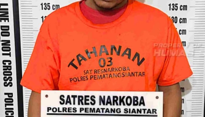 NI “Bandar Sabu Eceran” di Perumahan Senayan Five Star Siantar Martoba Diringkus